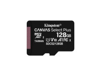 Kingston Cartão Memória 128GB MicroSDXC CANVAS SELECT PLUS CLASS10 UHS-I + ADAPTER - SDCS2/128GB Kingston Cartão Memória 128GB MicroSDXC CANVAS SELECT PLUS CLASS10 UHS-I + ADAPTER - SDCS2/128GB